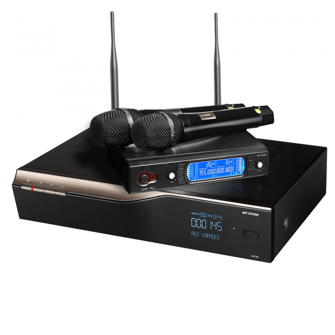 караоке-комплект AST-50 c микрофонами в Геленджике