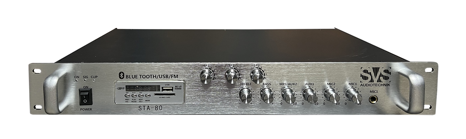 SVS Audiotechnik STA-80 Микшер-усилитель для систем Public Address в Геленджике