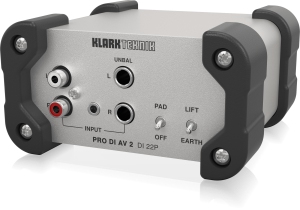 Klark Teknik DI 22P пассивный стерео директ-бокс в Геленджике